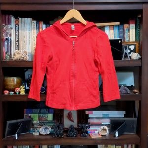 Y2K hoodie in red 🍒